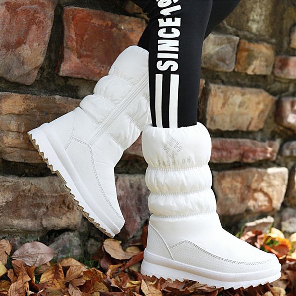 memunia plus size 36-41 new snow boots women shoes zipper rhinestone waterproof winter boots fashion mid calf ladies shoes, Black
memunia plus size 36-41 new snow boots women shoes zipper rhinestone waterproof winter boots fashion mid calf ladies shoes, Black