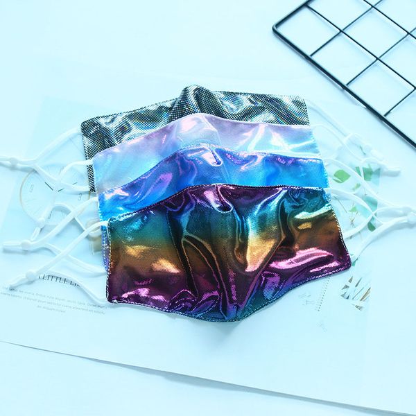 fashion face masks for men women sequins flashing protective mask dustproof breathable insertable filters washable reusable mask
fashion face masks for men women sequins flashing protective mask dustproof breathable insertable filters washable reusable mask
