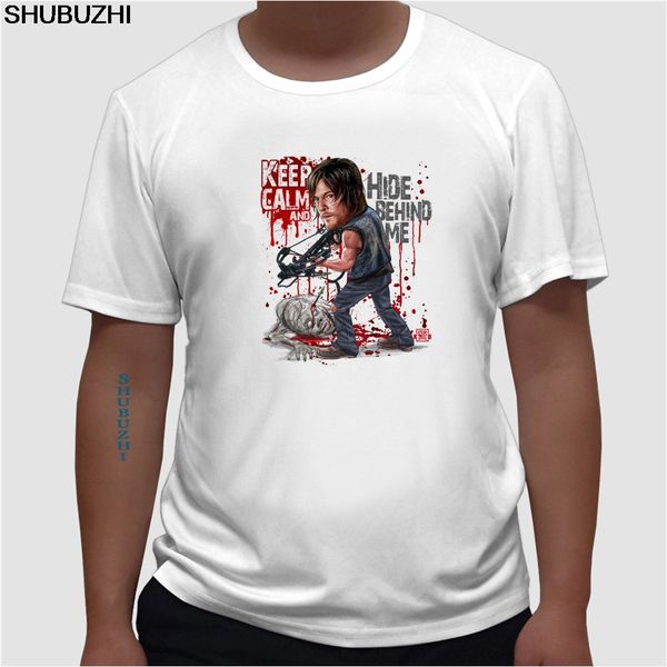 new fashion walking dead keep calm and hide behind me shirts short sleeve man's t-shirt euro size
new fashion walking dead keep calm and hide behind me shirts short sleeve man's t-shirt euro size