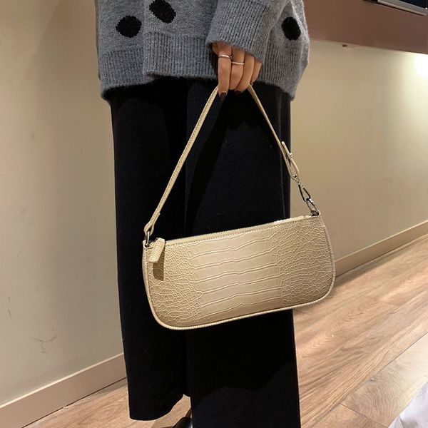 2020 women pu leather shoulder bags vintage crocodile pattern feamle bag simple mini hand bag ladies fashion clutch
2020 women pu leather shoulder bags vintage crocodile pattern feamle bag simple mini hand bag ladies fashion clutch