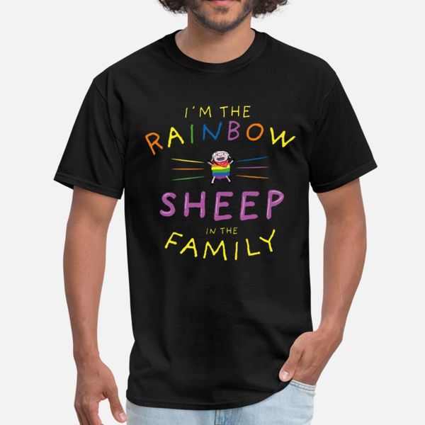 rainbow sheep of the family lgbtq flag t shirt men print cotton round collar gents sunlight comfortable summer style unique shirt
rainbow sheep of the family lgbtq flag t shirt men print cotton round collar gents sunlight comfortable summer style unique shirt