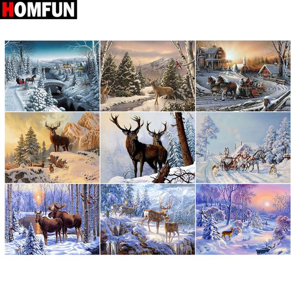 homfun full diamond embroidery winter snowy night elk" diamond painting cross stitch patterns rhinestone unfinished home decor
homfun full diamond embroidery winter snowy night elk" diamond painting cross stitch patterns rhinestone unfinished home decor