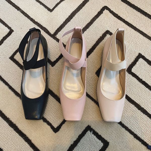 women casual pumps sheepskin leather square toe cross-tied pumps round heels spring summer prom dancing shoes woman, Black
women casual pumps sheepskin leather square toe cross-tied pumps round heels spring summer prom dancing shoes woman, Black