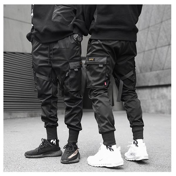мужчины ленты цвет блока черный карманный штанах 2020 гарем joggers harajuku sweatpant hip hop брюки, Black
мужчины ленты цвет блока черный карманный штанах 2020 гарем joggers harajuku sweatpant hip hop брюки, Black