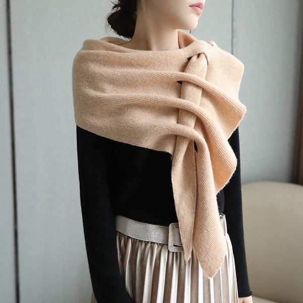 scarves autumn and winter style 100% pure wool women's triangle scarf to keep warm, all-match shawl, color knitted outsid, Blue;gray
scarves autumn and winter style 100% pure wool women's triangle scarf to keep warm, all-match shawl, color knitted outsid, Blue;gray