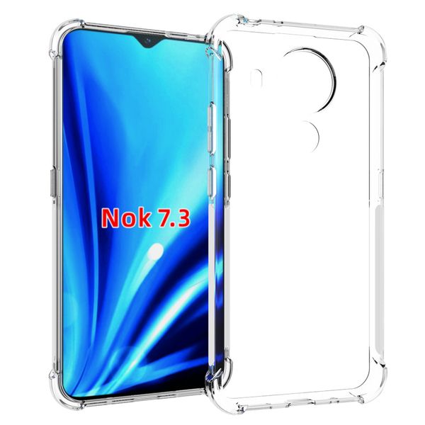 for nokia 7.3 nokia 8.3 nokia 2.3 1.3 shockproof clear transparent tpu with four corner protective case cover
for nokia 7.3 nokia 8.3 nokia 2.3 1.3 shockproof clear transparent tpu with four corner protective case cover
