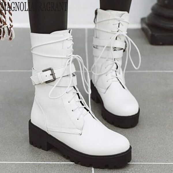 spring autumn couple boots rivet in the tube women's boots belt buckle round head large size size : 34-46 y470, Black
spring autumn couple boots rivet in the tube women's boots belt buckle round head large size size : 34-46 y470, Black