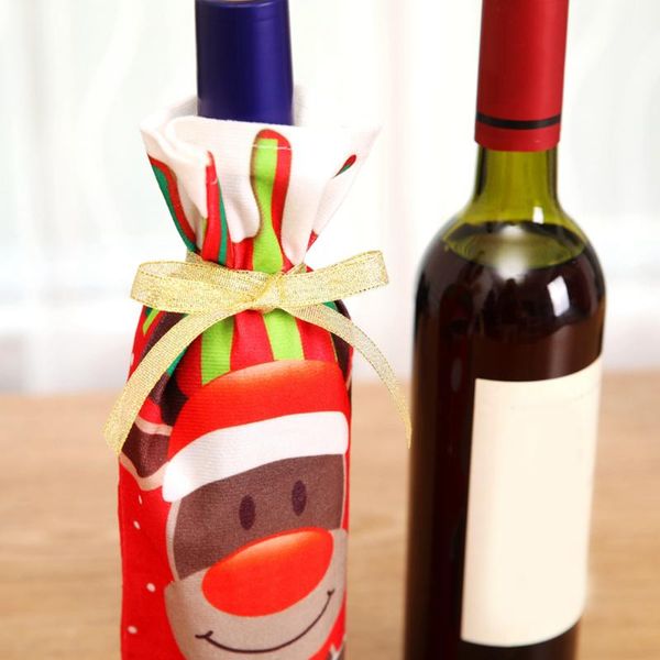 3/6pcs red wine bottle cover bags decoration home party santa claus christmas 1pc christmas wine bottle bags gift bag navidad
3/6pcs red wine bottle cover bags decoration home party santa claus christmas 1pc christmas wine bottle bags gift bag navidad