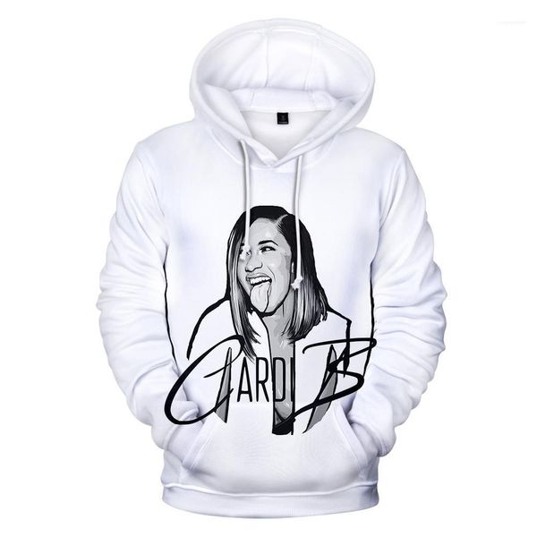 hooded fashion casual apparel mens womens designer hoodies cardi b 3d print couple sweatshirts winter clothing, Black
