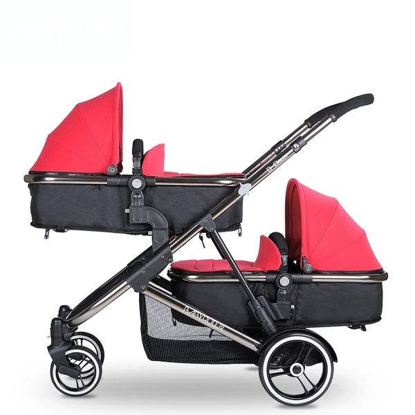 strollers# twin baby stroller lightweight folding double can sit and lay split front rear children's pram
strollers# twin baby stroller lightweight folding double can sit and lay split front rear children's pram
