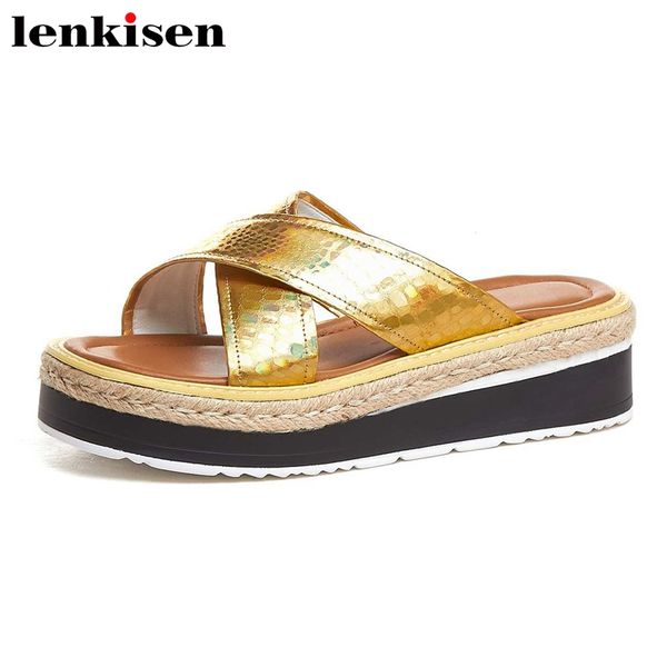 lenkisen new simple style bling convenient energy fashion thick bottom slip on shiny beauty lady summer slipper l20, Black
lenkisen new simple style bling convenient energy fashion thick bottom slip on shiny beauty lady summer slipper l20, Black