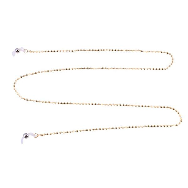 glasses hanging anti-drop bead chain personality simple chain sunglasses accessories din889, Silver