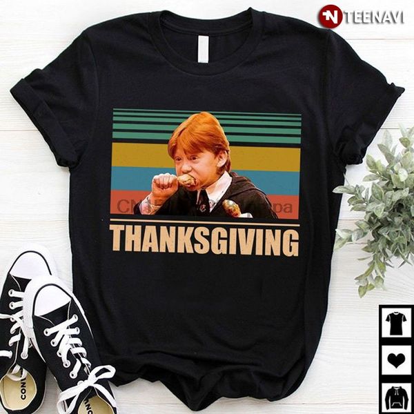 men t shirt ron weasley thanksgiving women tshirts