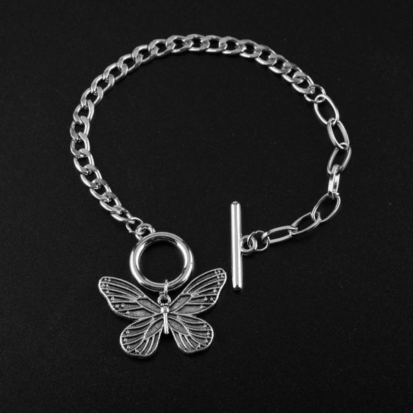 fashion simple metal butterfly pendant bracelets for women girls kids jewelry gift, Golden;silver
fashion simple metal butterfly pendant bracelets for women girls kids jewelry gift, Golden;silver
