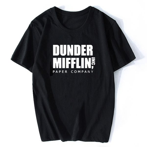 2019 мужчины с коротким рукавом управление телешоу dunder mifflin бумаги футболка crew neck tee рубашки для мужчин streetwear
2019 мужчины с коротким рукавом управление телешоу dunder mifflin бумаги футболка crew neck tee рубашки для мужчин streetwear