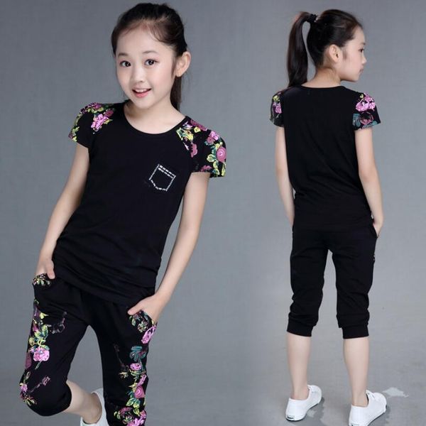 summer baby girls clothing sets fashion style cartoon printed t-shirts+pants clothes for teenage girls of 12 years, White
summer baby girls clothing sets fashion style cartoon printed t-shirts+pants clothes for teenage girls of 12 years, White