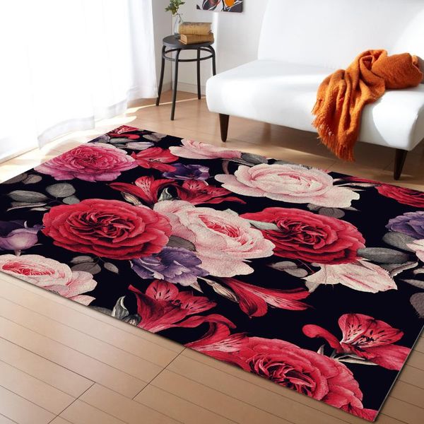 vintage rose flower pattern carpets for living room bedroom area rug kids room play mat 3d printed home large carpet
vintage rose flower pattern carpets for living room bedroom area rug kids room play mat 3d printed home large carpet