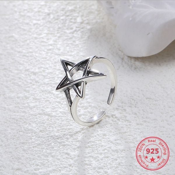 korea style 925 sterling silver ring thai silver simple retro vintage hollow open ring women jewelry, Golden;silver
korea style 925 sterling silver ring thai silver simple retro vintage hollow open ring women jewelry, Golden;silver
