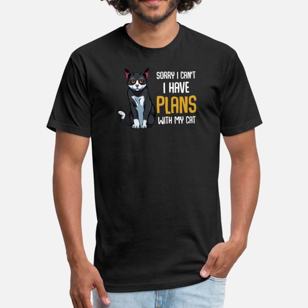sorry i can t i have plans with my cat animal love t shirt men designs cotton crew neck novelty gift new style spring autumn slim shirt
sorry i can t i have plans with my cat animal love t shirt men designs cotton crew neck novelty gift new style spring autumn slim shirt