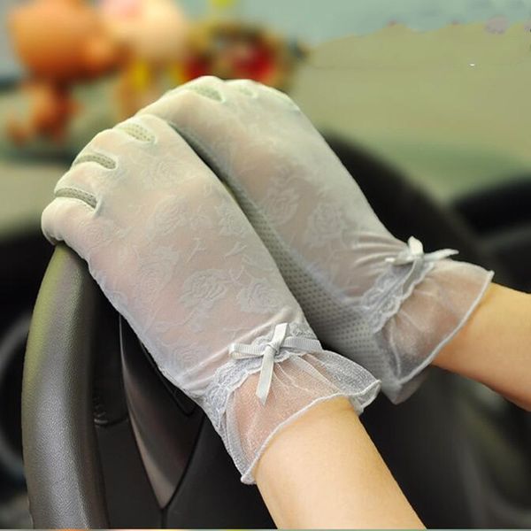 five fingers gloves lace sunscreen women summer anti-uv driving mittens anti-skid short breathable sun protection thin lady hand muff h3111, Blue;gray
five fingers gloves lace sunscreen women summer anti-uv driving mittens anti-skid short breathable sun protection thin lady hand muff h3111, Blue;gray