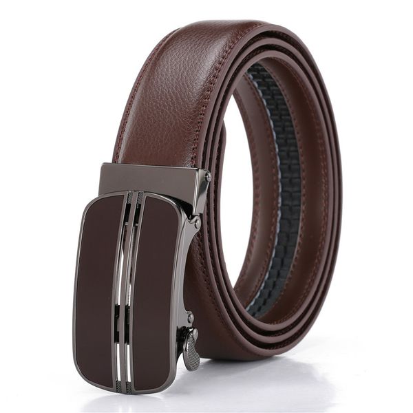 men business style belt designer genuine leather male belt automatic buckle girdle belts for suit pants, Black;brown
men business style belt designer genuine leather male belt automatic buckle girdle belts for suit pants, Black;brown