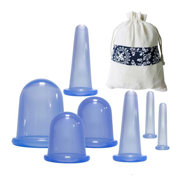 7pcs silicone cupping set vacuum anti-cellulite therapy professional health care body massage
7pcs silicone cupping set vacuum anti-cellulite therapy professional health care body massage