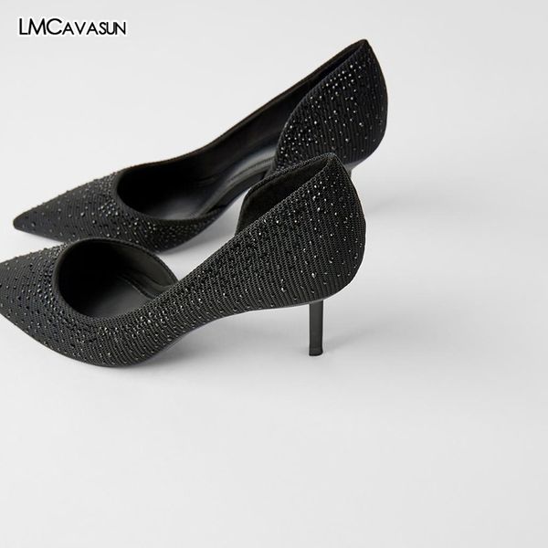 lmcavasun spring new women's shoes asymmetrical high heel shoes with black rhinestones
lmcavasun spring new women's shoes asymmetrical high heel shoes with black rhinestones