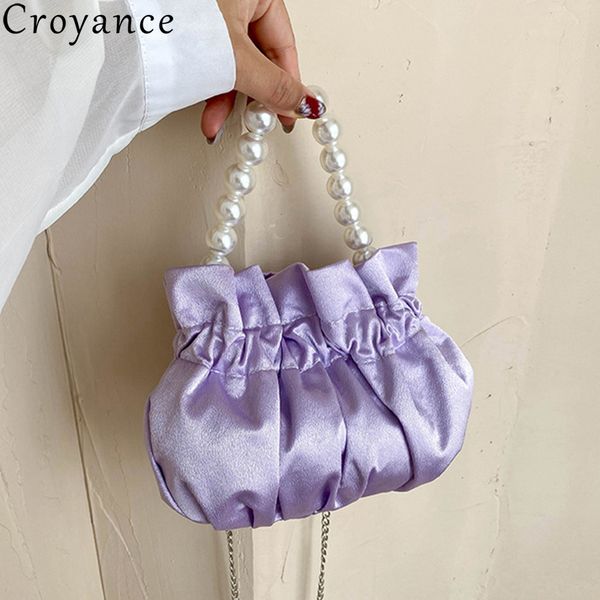 croyance small silk drawstring crossbody bags for women elegant bucket bags shoulder handbag female imitation pearl purse
croyance small silk drawstring crossbody bags for women elegant bucket bags shoulder handbag female imitation pearl purse
