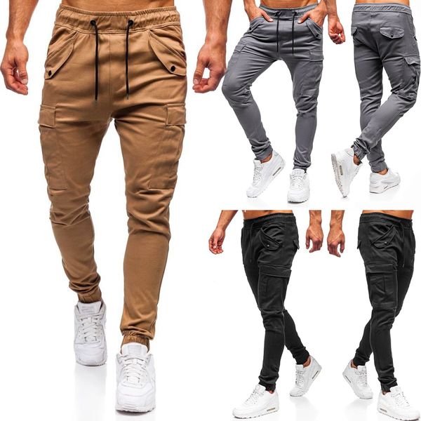 cross border trade eu autumn winter foreign trade men's solid color flip pocket casual sports pants, Black
cross border trade eu autumn winter foreign trade men's solid color flip pocket casual sports pants, Black