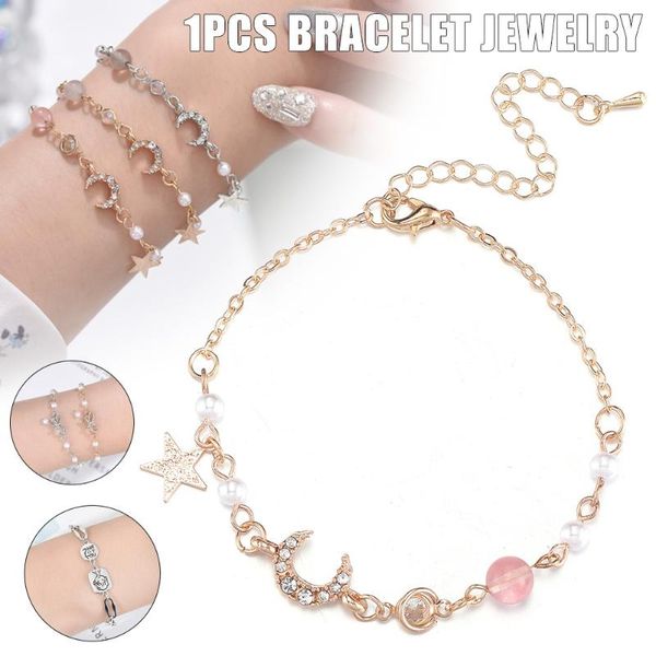 alloy bracelet fashion charms bracelets for women daily wrist jewelry adjustable length d88, Black
alloy bracelet fashion charms bracelets for women daily wrist jewelry adjustable length d88, Black