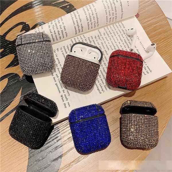 luxury diamond crystal bling glitter case for airpods pro wireless headphone pc protective cover for airpods 1 2 3 charging box shell
luxury diamond crystal bling glitter case for airpods pro wireless headphone pc protective cover for airpods 1 2 3 charging box shell