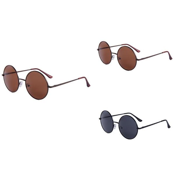 retro vintage decorative glasses round metal frame sunglasses for women mens alloy eyeglasses frames, Black
retro vintage decorative glasses round metal frame sunglasses for women mens alloy eyeglasses frames, Black