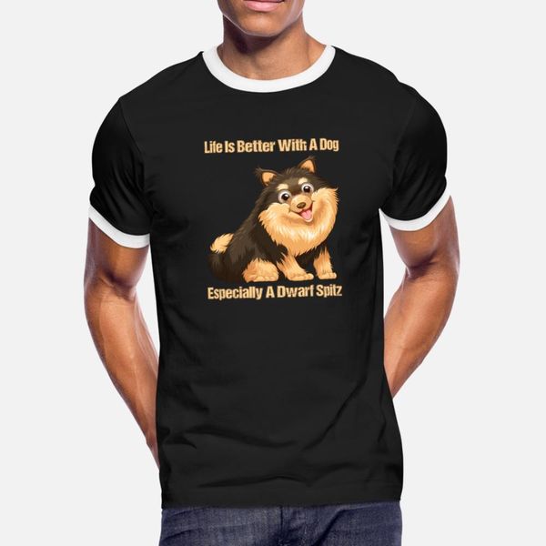 life is better with a dwarf spitz t shirt men anti-wrinkle tee shirt crew neck letters anti-wrinkle casual spring autumn kawaii
life is better with a dwarf spitz t shirt men anti-wrinkle tee shirt crew neck letters anti-wrinkle casual spring autumn kawaii