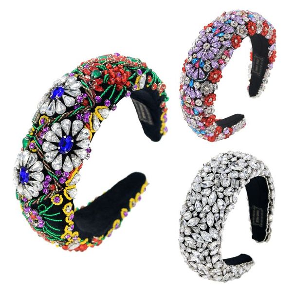 luxury baroque women wide hair hoop acrylic rhinestone handmade headband decor, Golden;silver
luxury baroque women wide hair hoop acrylic rhinestone handmade headband decor, Golden;silver