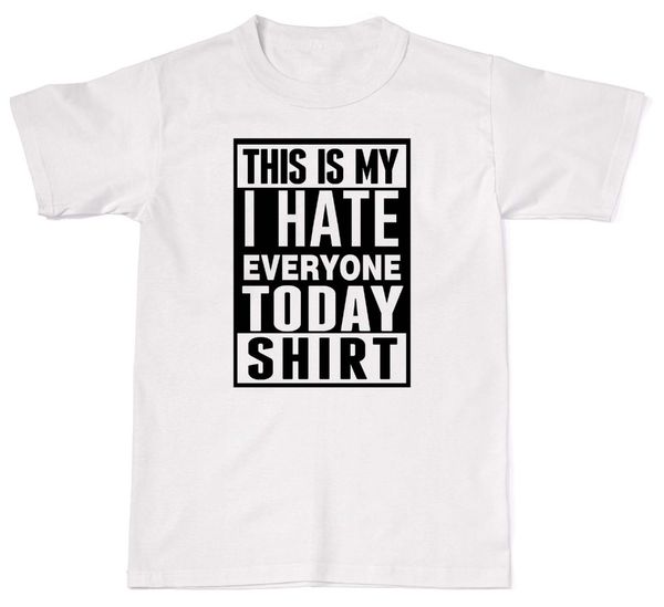 2019 summer sale fashion i hate everyone today funny hipster tumblr t-shirt t shirt cotton
2019 summer sale fashion i hate everyone today funny hipster tumblr t-shirt t shirt cotton