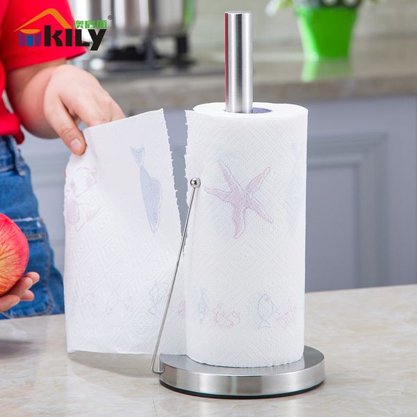 napkin rings kitchen towel rack hole-vertical roll stand stainless steel tissue holder creative household paper home
napkin rings kitchen towel rack hole-vertical roll stand stainless steel tissue holder creative household paper home