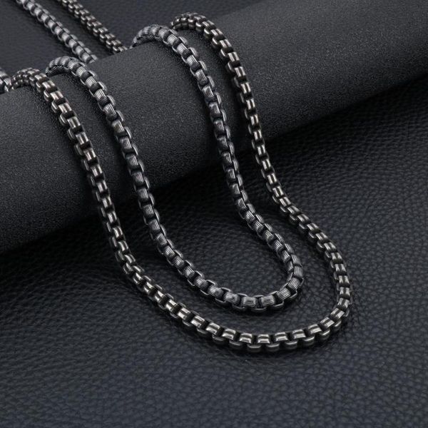 6mm width vintage thick box chains 316l stainless steel mens necklace chain men personality jewelry 68cm long men necklaces, Silver
6mm width vintage thick box chains 316l stainless steel mens necklace chain men personality jewelry 68cm long men necklaces, Silver