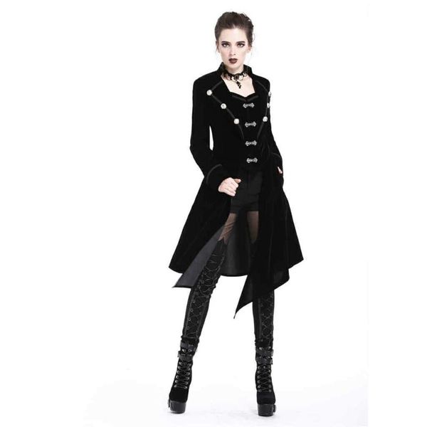 darkinlove women's punk vintage style tail coat v neck party stage performace coat casual witter long coats, Black
darkinlove women's punk vintage style tail coat v neck party stage performace coat casual witter long coats, Black
