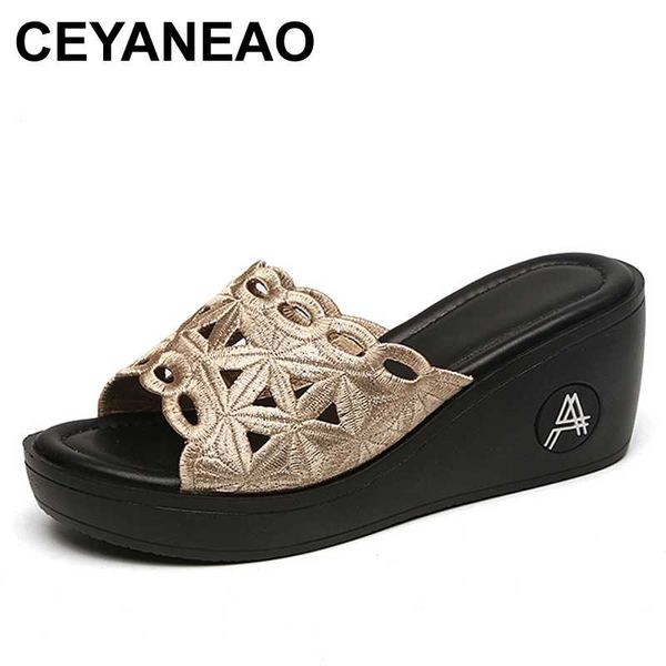 ceyaneaosize 34-40 summer slippers women fashion wedge glitter slipper mother non-slip genuine leather women sandals, Black
ceyaneaosize 34-40 summer slippers women fashion wedge glitter slipper mother non-slip genuine leather women sandals, Black