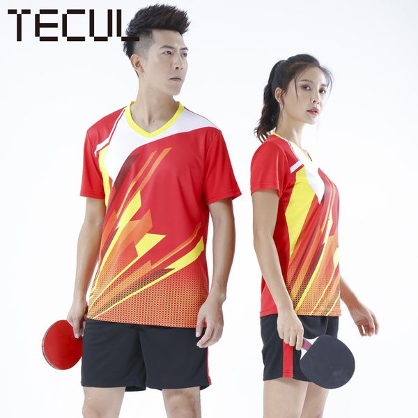 tecul volleyball jersey men/women's badminton sportswear customized quick-dry breathable volleyball/table tennis jersey, Black;white
tecul volleyball jersey men/women's badminton sportswear customized quick-dry breathable volleyball/table tennis jersey, Black;white
