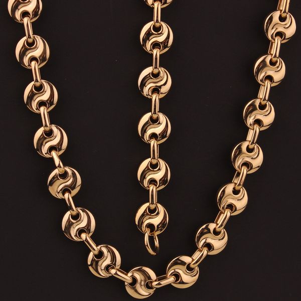 europe and the united states selling new stainless steel titanium men's gold-plated round chain, Silver
europe and the united states selling new stainless steel titanium men's gold-plated round chain, Silver