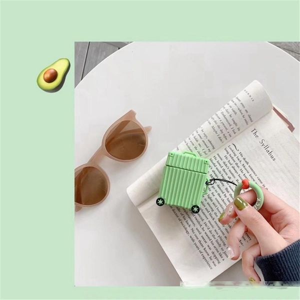 luggage silicone case for airpods 2 1 suitcase modeling with buckle for apple earphone trunk protective cover
luggage silicone case for airpods 2 1 suitcase modeling with buckle for apple earphone trunk protective cover