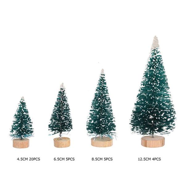 christmas decorations 30 pieces miniature sisal frosted trees bottle brush ornaments m68e
christmas decorations 30 pieces miniature sisal frosted trees bottle brush ornaments m68e