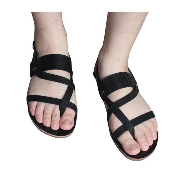 sagace women sandals summer retro ladies wear-resistant lightweight buckle clip toe beach shoes cross strap roman sandals, Black
sagace women sandals summer retro ladies wear-resistant lightweight buckle clip toe beach shoes cross strap roman sandals, Black