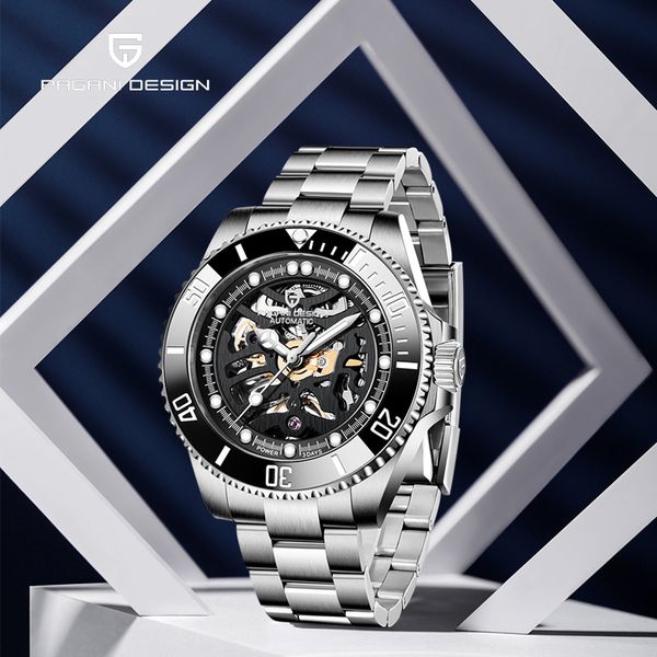 2020 new product watch men pagani design business wristwatch casual stainless steel strap men's watch reloj hombre, Slivery;brown
2020 new product watch men pagani design business wristwatch casual stainless steel strap men's watch reloj hombre, Slivery;brown
