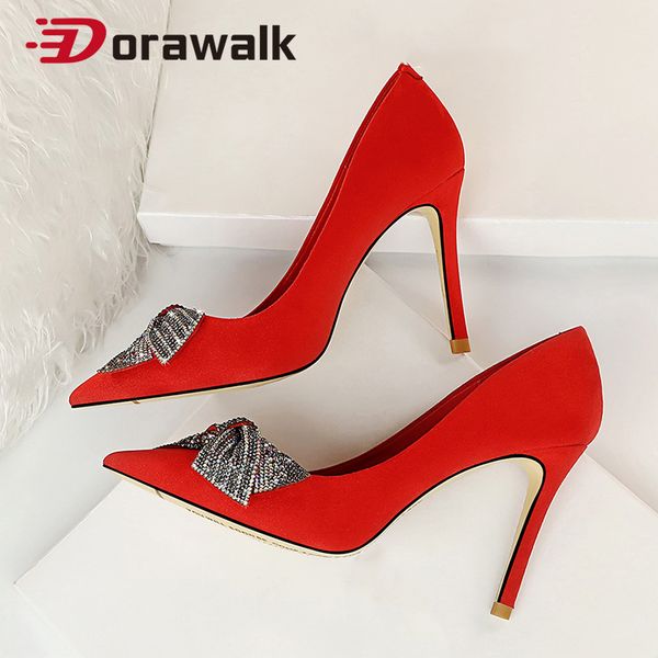 10cm fetish high heels evening shoes woman pumps diamond bowknot elegant stilettos wedding party ladies dress shoes size 11, Black
10cm fetish high heels evening shoes woman pumps diamond bowknot elegant stilettos wedding party ladies dress shoes size 11, Black