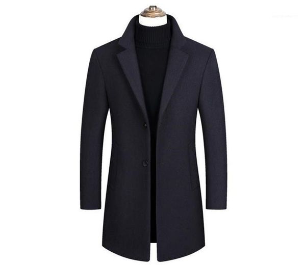 slim mens outerwear fashion long regular male coats designer winter mens warm wool lapel neck long sleeve, Black
slim mens outerwear fashion long regular male coats designer winter mens warm wool lapel neck long sleeve, Black