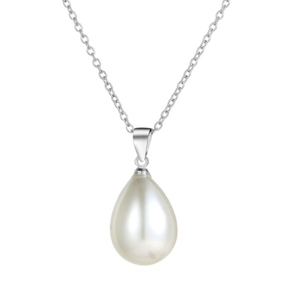 дамы ювелирных изделий перлов стерлинговое серебро 925 простого ожерелье pearl женщина мода подарки аксессуары кулон ожерелье, Silver
дамы ювелирных изделий перлов стерлинговое серебро 925 простого ожерелье pearl женщина мода подарки аксессуары кулон ожерелье, Silver
