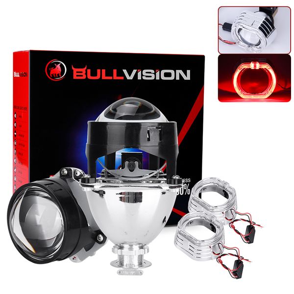 bullvision mini hid lens angel eyes 2.5'' bi-xenon projector lenses h4 h7 auto car lights retrofit use h1 xenon lamp headlight
bullvision mini hid lens angel eyes 2.5'' bi-xenon projector lenses h4 h7 auto car lights retrofit use h1 xenon lamp headlight