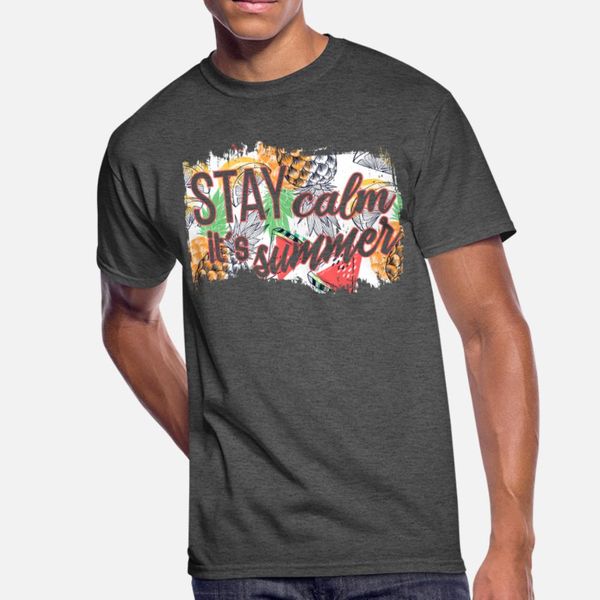 stay calm it s summer t shirt men designs cotton s-xxxl homme crazy new style spring formal shirt
stay calm it s summer t shirt men designs cotton s-xxxl homme crazy new style spring formal shirt